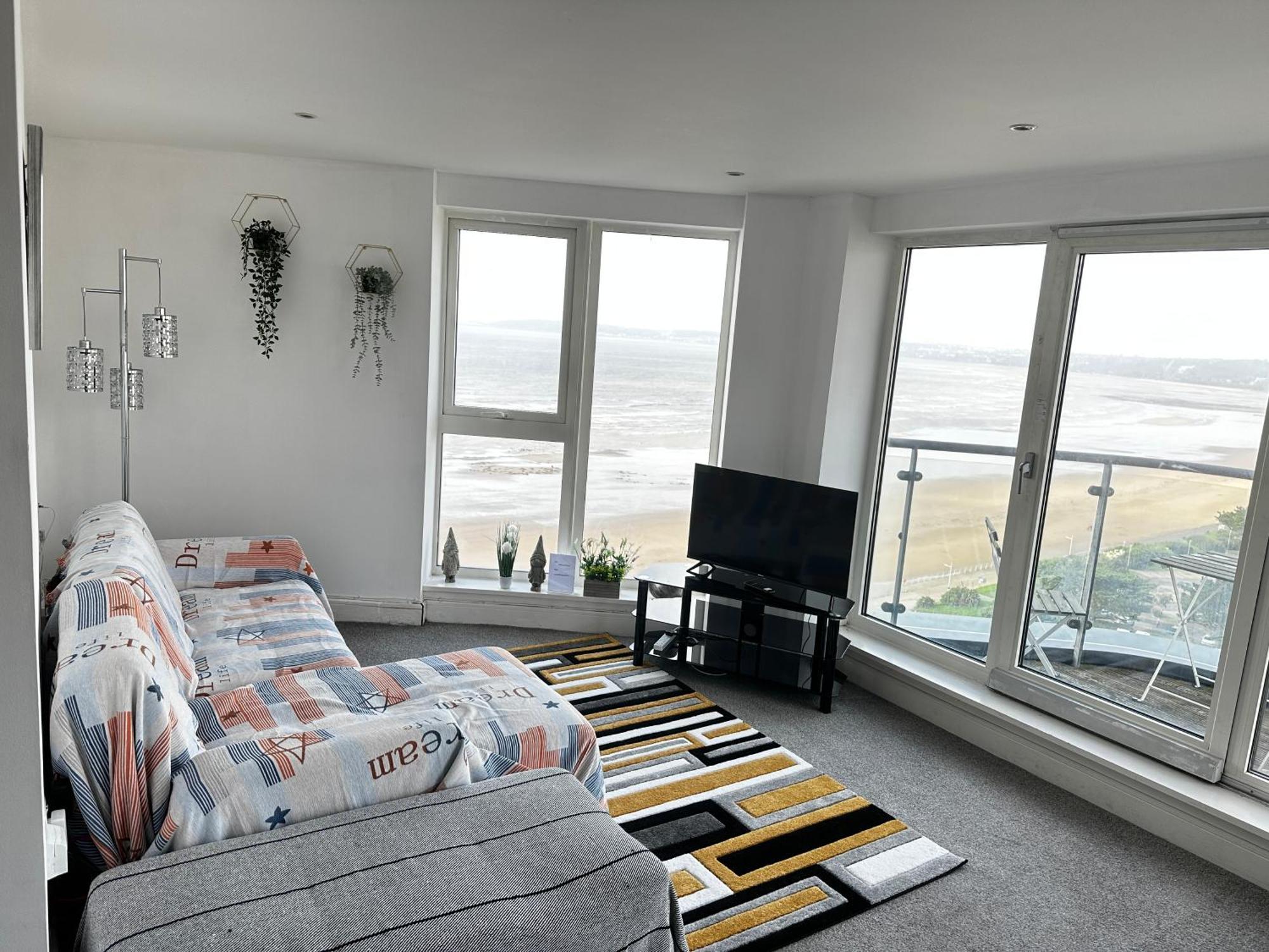 Stunning Ocean & City View Apt Swansea Eksteriør billede
